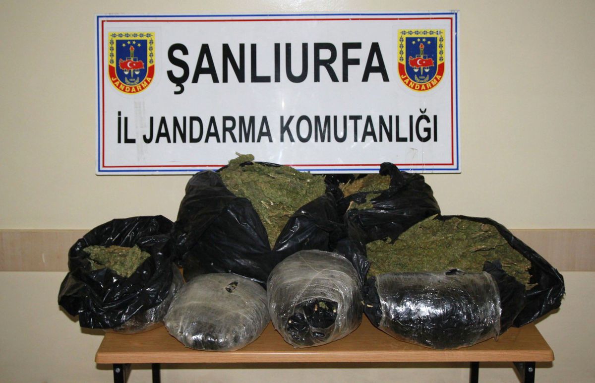 Birecik\'te 40 Kilo Esrar Ele Geçirildi