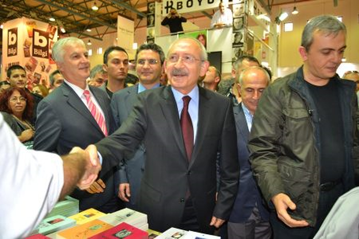 CHP Genel Başkanı Kılıçdaroğlu TÜYAP\'taydı