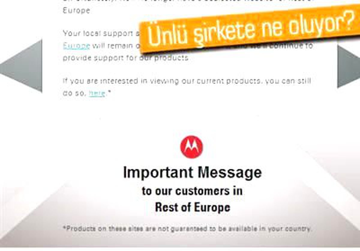 Google, Motorola\'nın Fişini Çekecek Mi?