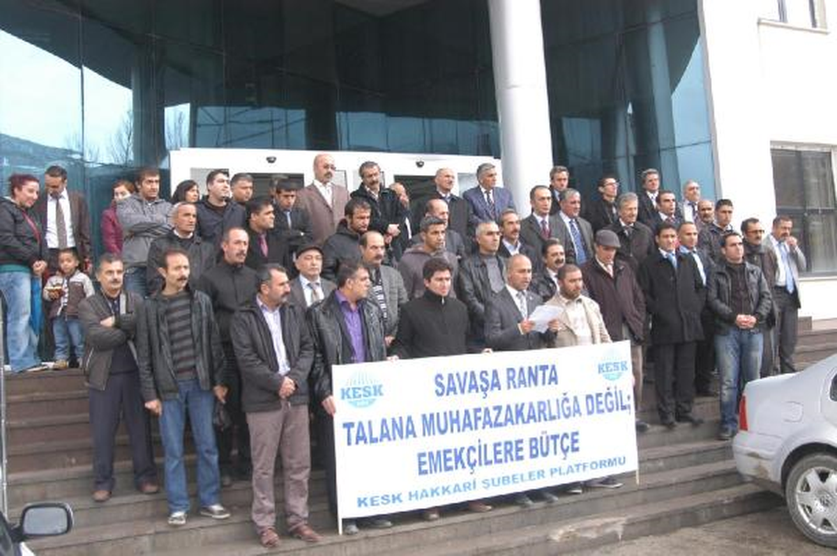 Hakkari Kesk Üyeleri: Savaşa Değil, Emekçiye Bütçe