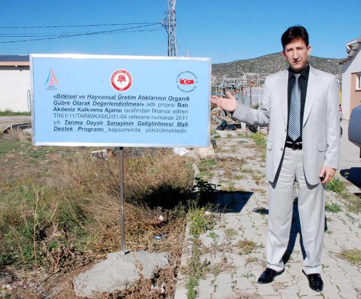 Gül Atıkları Gübreye Dönüşecek