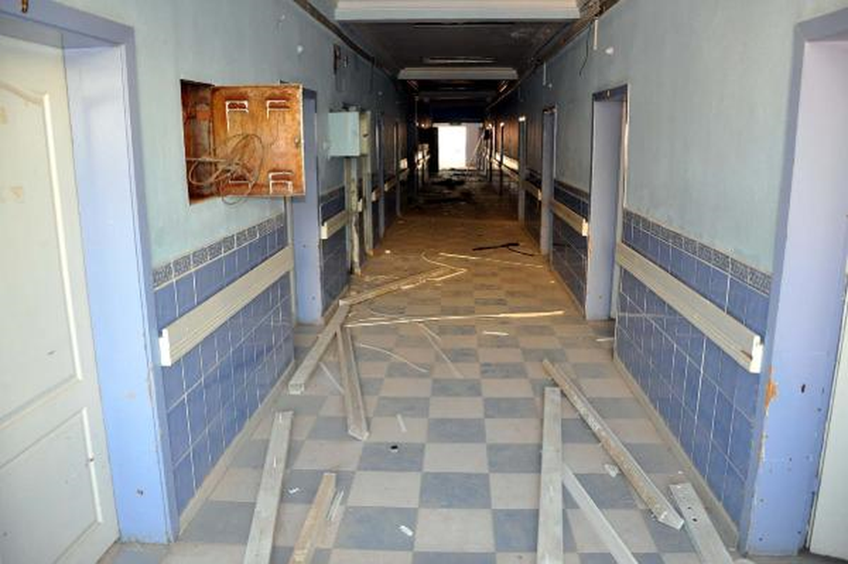 Kaderine Terk Edilen Eski Hastane, Madde Bağımlılarının Mekanı Oldu