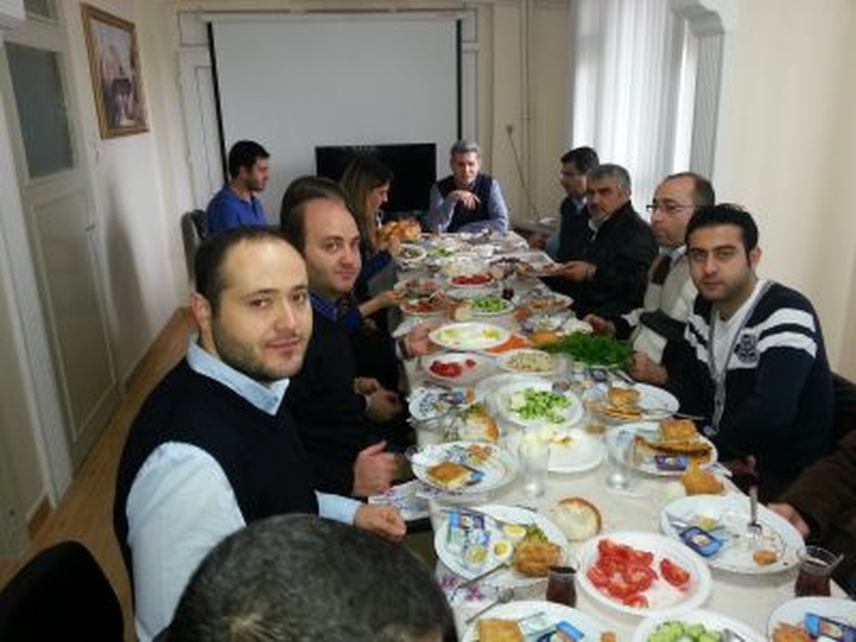 Meslektaşlarımızla Kahvaltıda Buluştuk