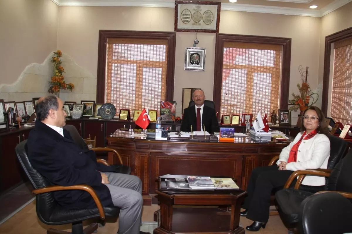 Neü Rektörü Prof. Dr. Kılıç'tan Hayırsever İşadamı Ertaş'a Ziyaret