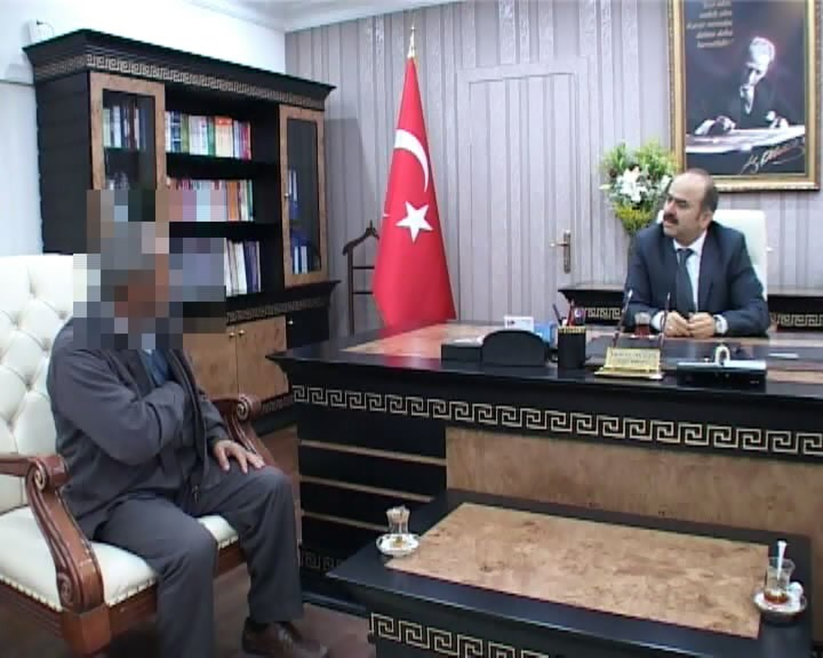 Siirt Valisi Aydın Teslim Olan Teröristle Görüştü