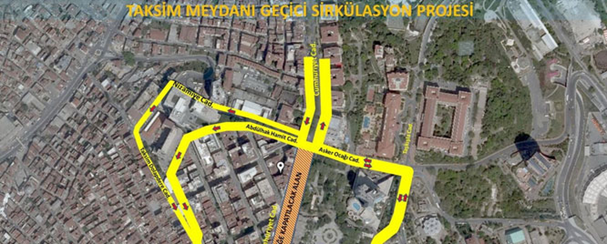 Taksim Çalışması İçin İyi Haber