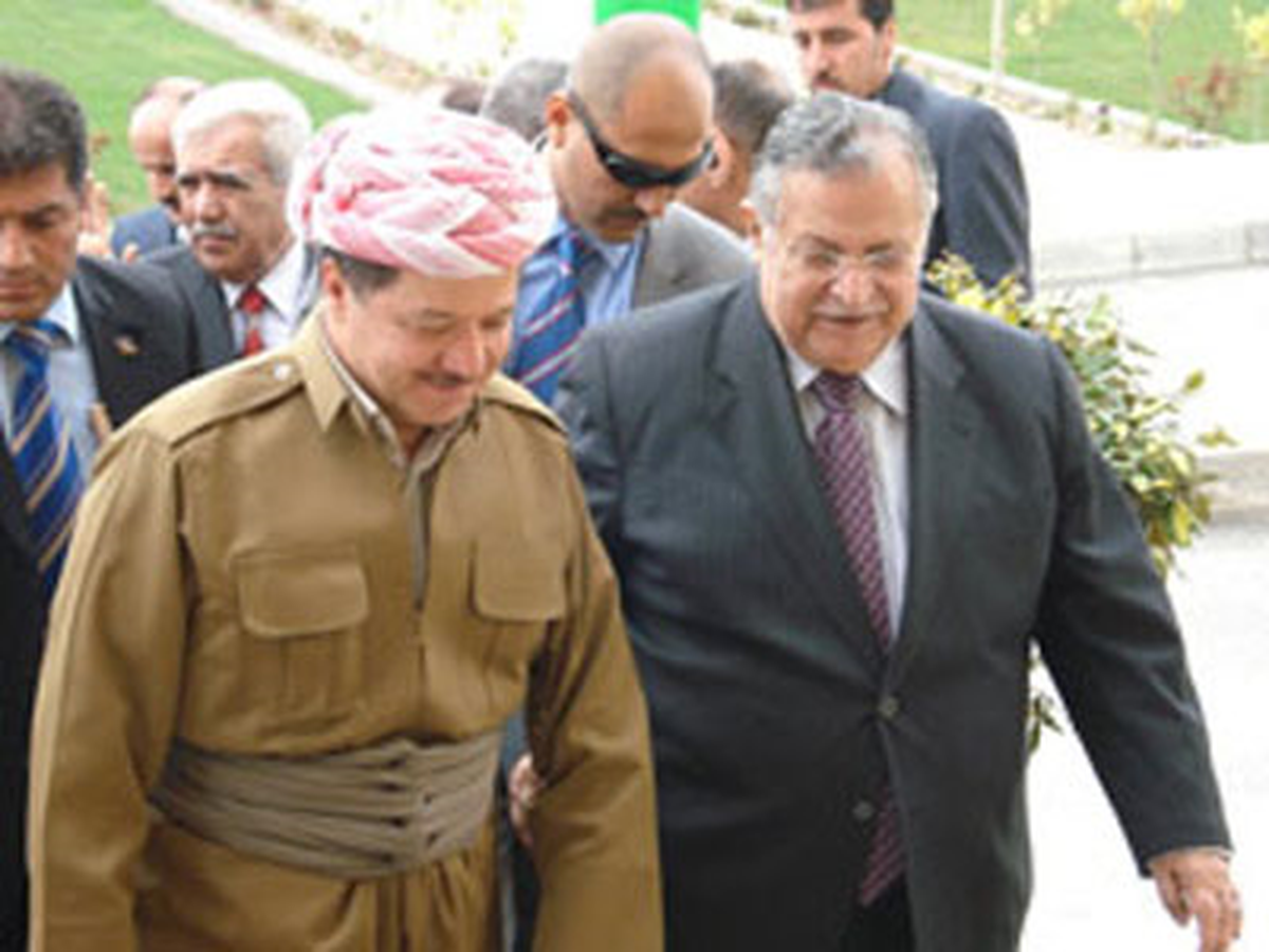 Talabani ve Barzani Bu Hafta İkinci Kez Bir Araya Geldi