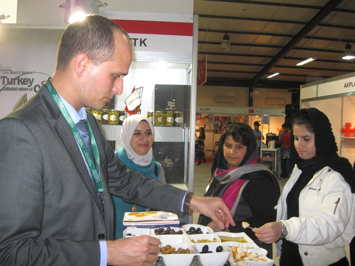 Türk Zeytin ve Zeytinyağı Irak Pazarına Açılıyor