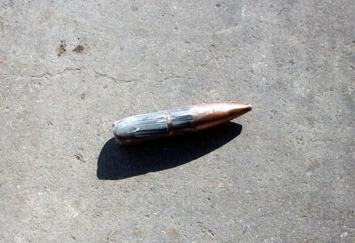 Uçaksavar Mermisi Çatıya Düştü