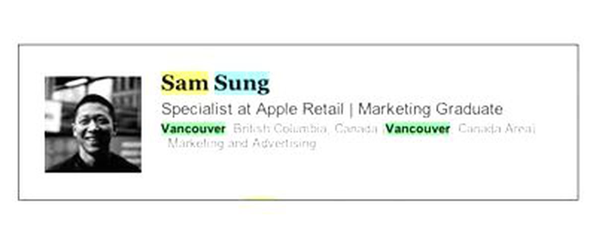 Apple'da bir Sam Sung!