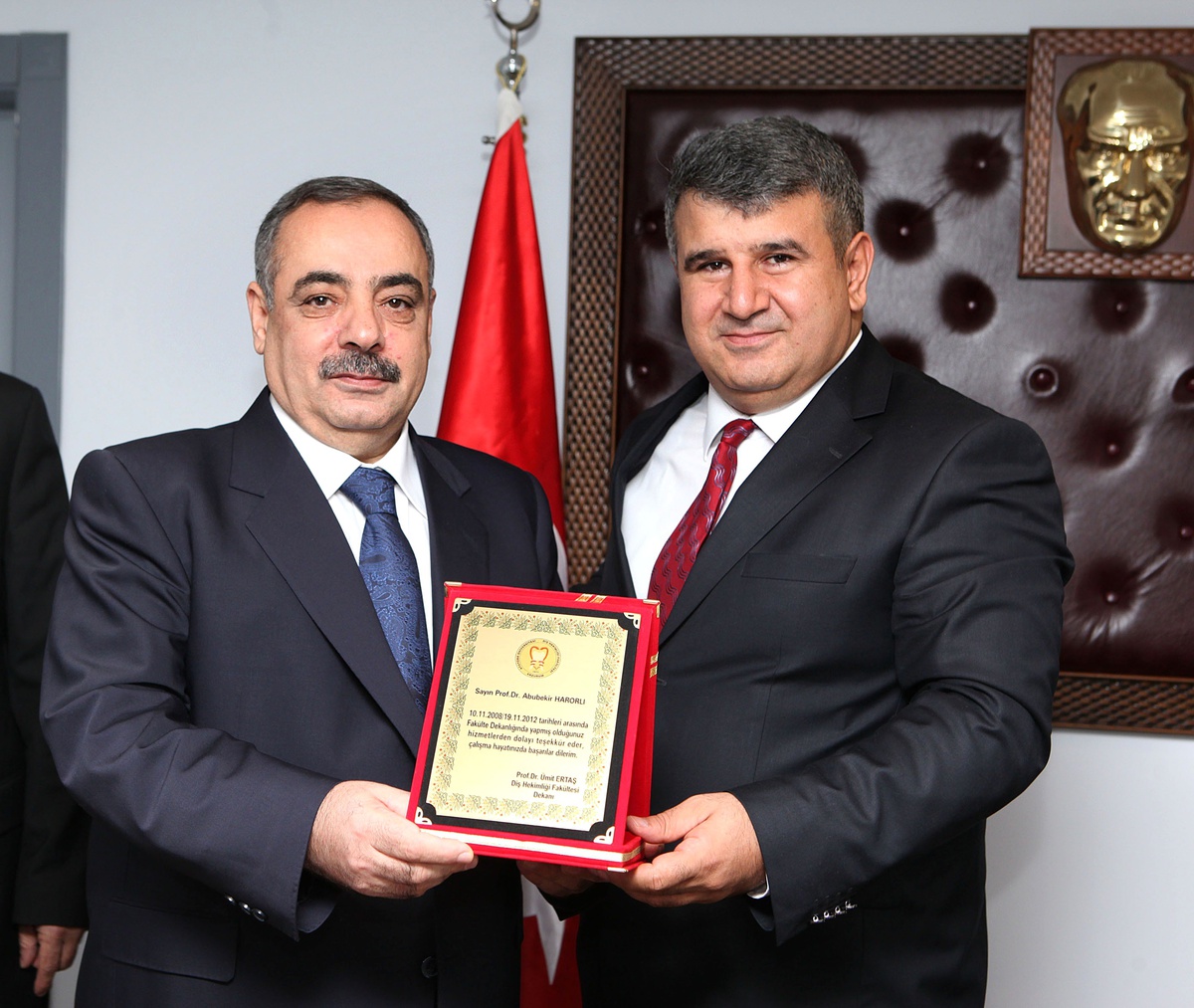 Atatürk Üniversitesi\'nde Devir Teslim Töreni