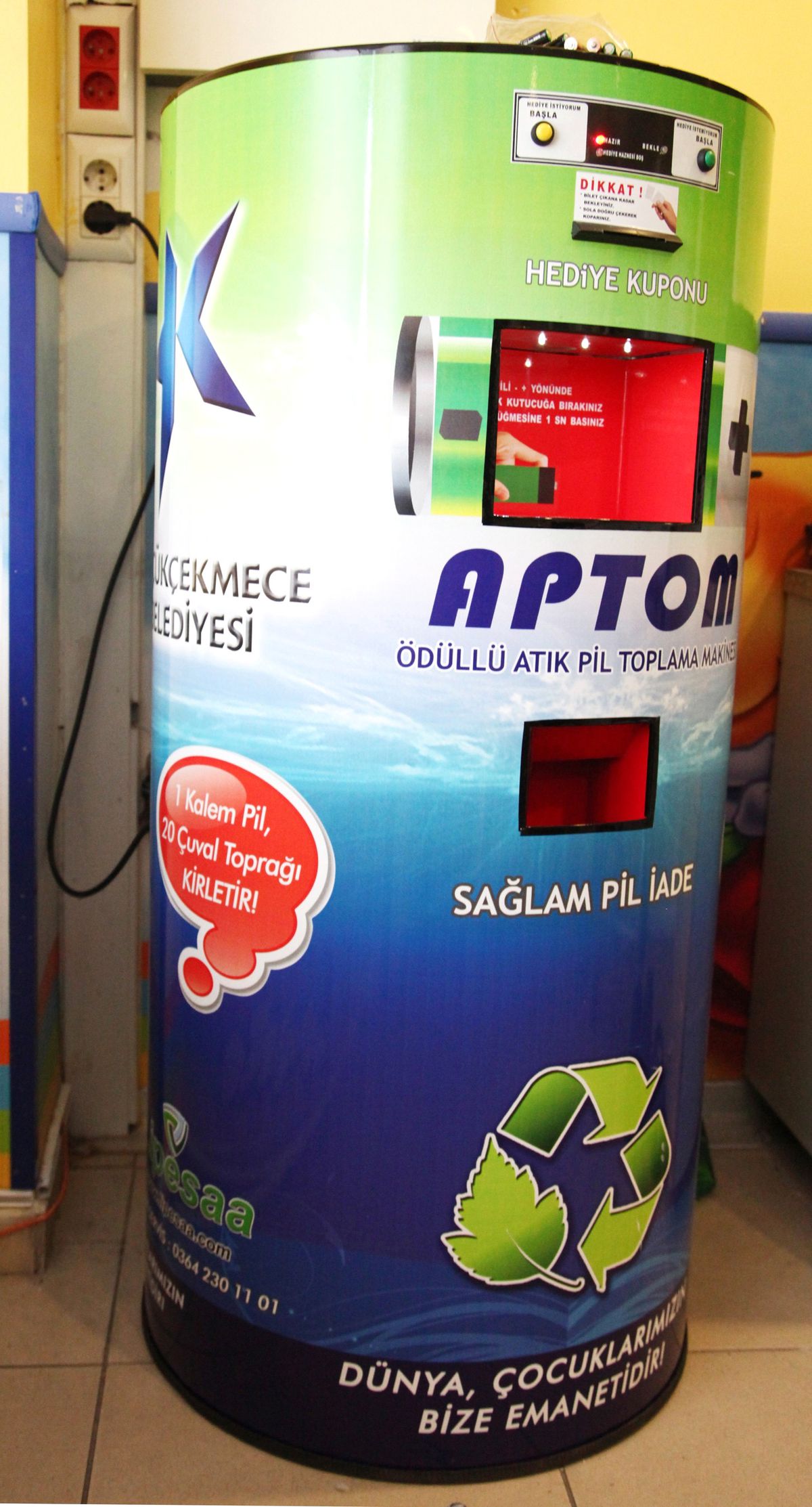 Atık Pil Toplayana Ödül