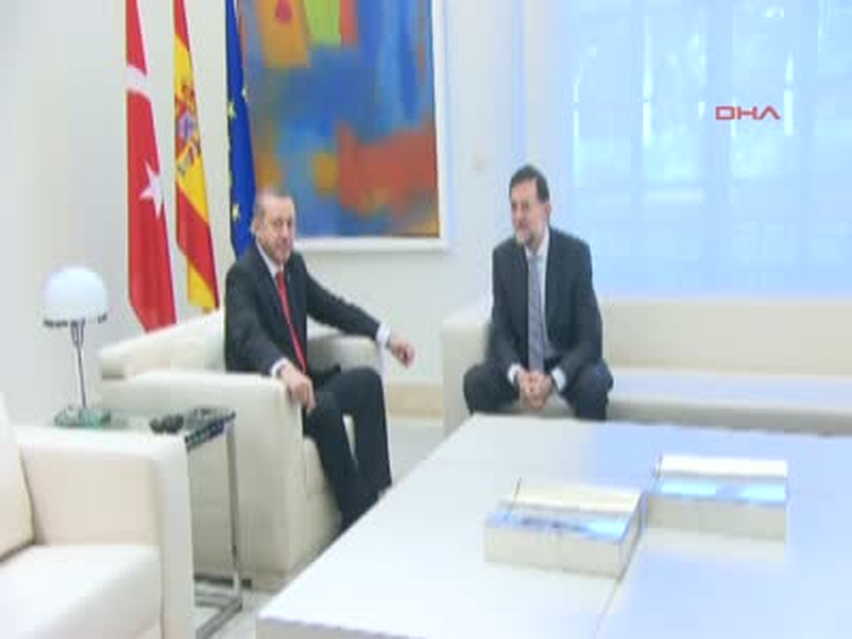 Başbakan Erdoğan İspanya Başbakanı ile Görüştü