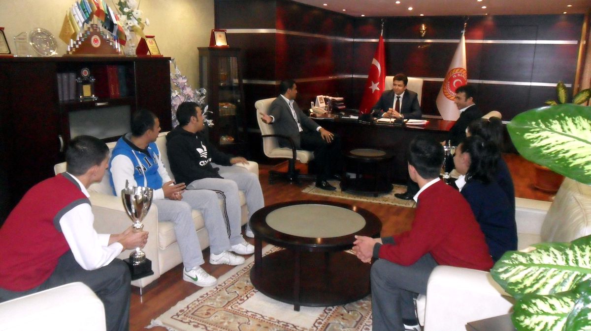 Gaziantepli Hokeyciler İl Genel Meclisinde