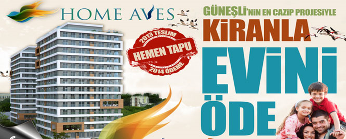 Home Aves\'te Kiranla Evini Öde!