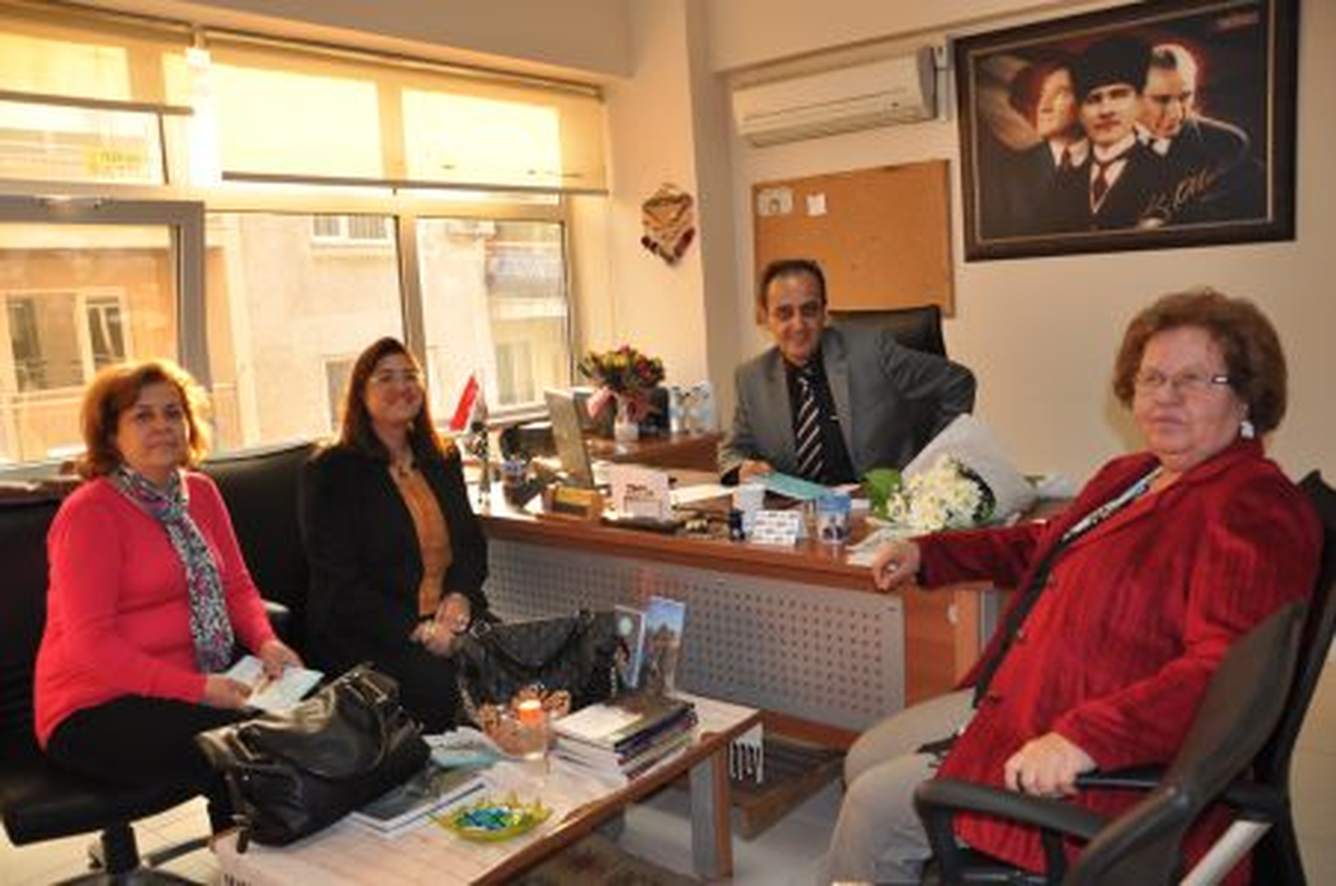 Kültür Müdürüne Tebrik Ziyareti