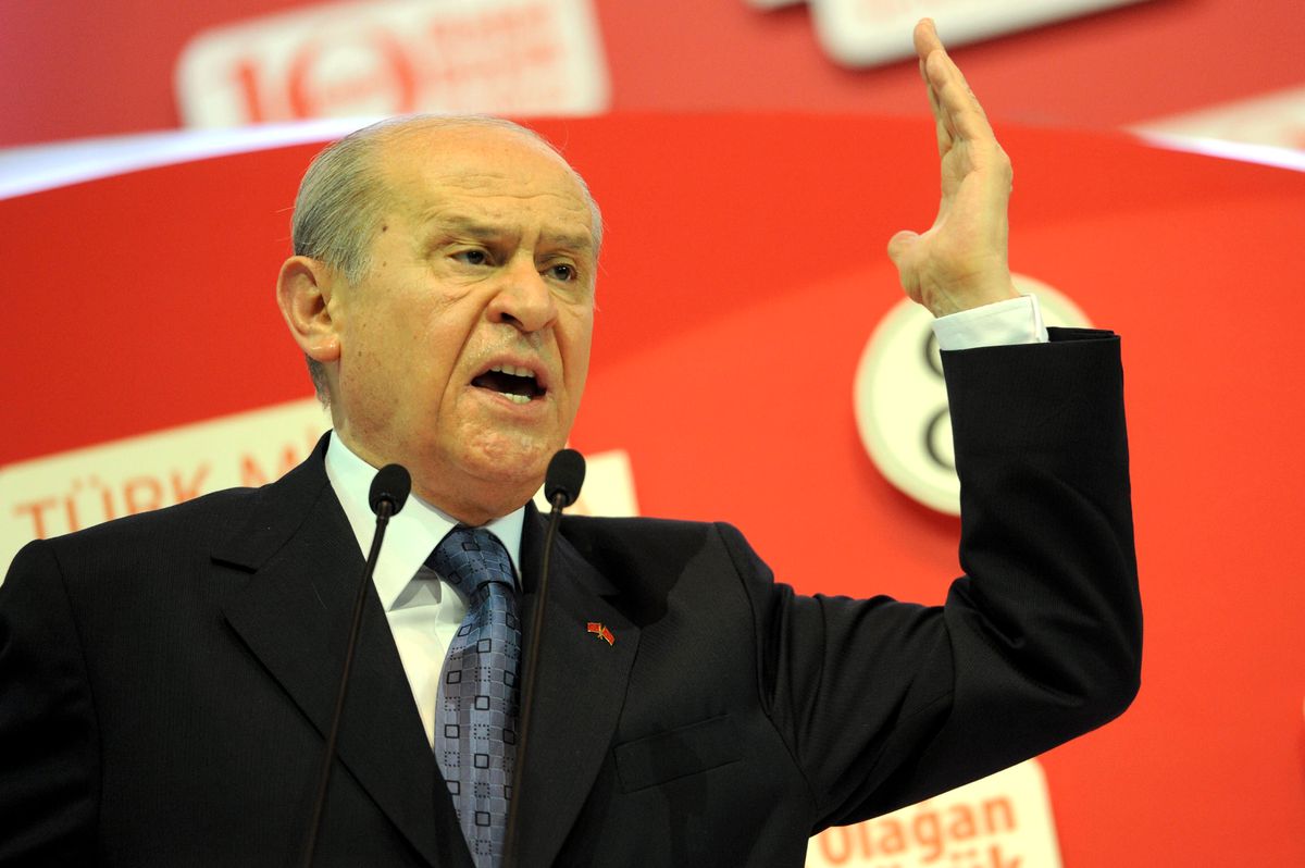 MHP Genel Başkanı Devlet Bahçeli, "Başbakan Erdoğan\'ın Dokunulmazlıkların Kaldırılmasıyla İlgili...