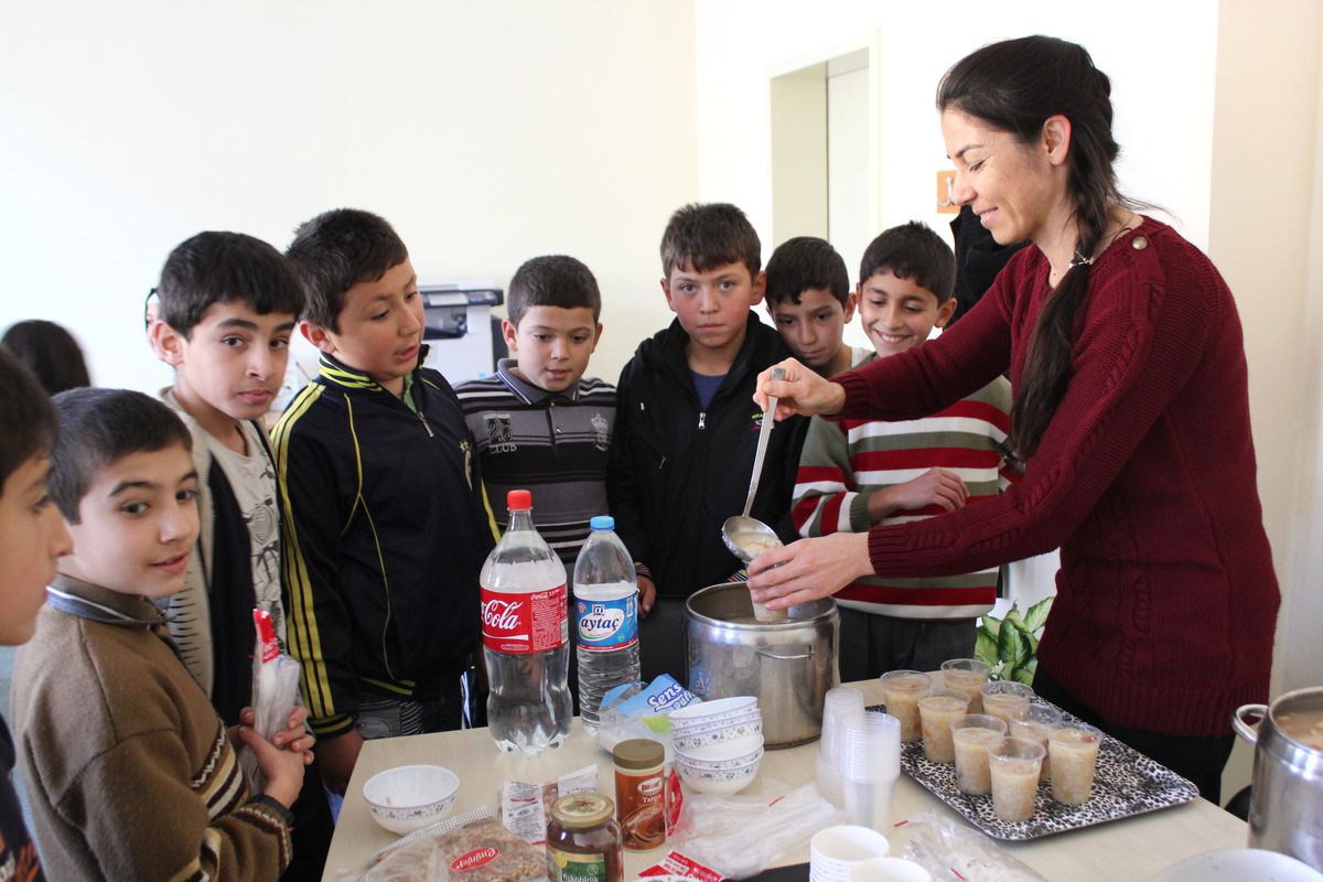 Mudurnu İmam Hatip Lisesi\'nde Aşure Günü