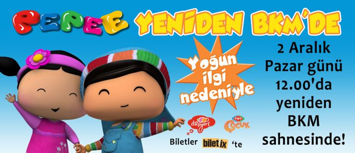 Pepee Yeniden Sahnede