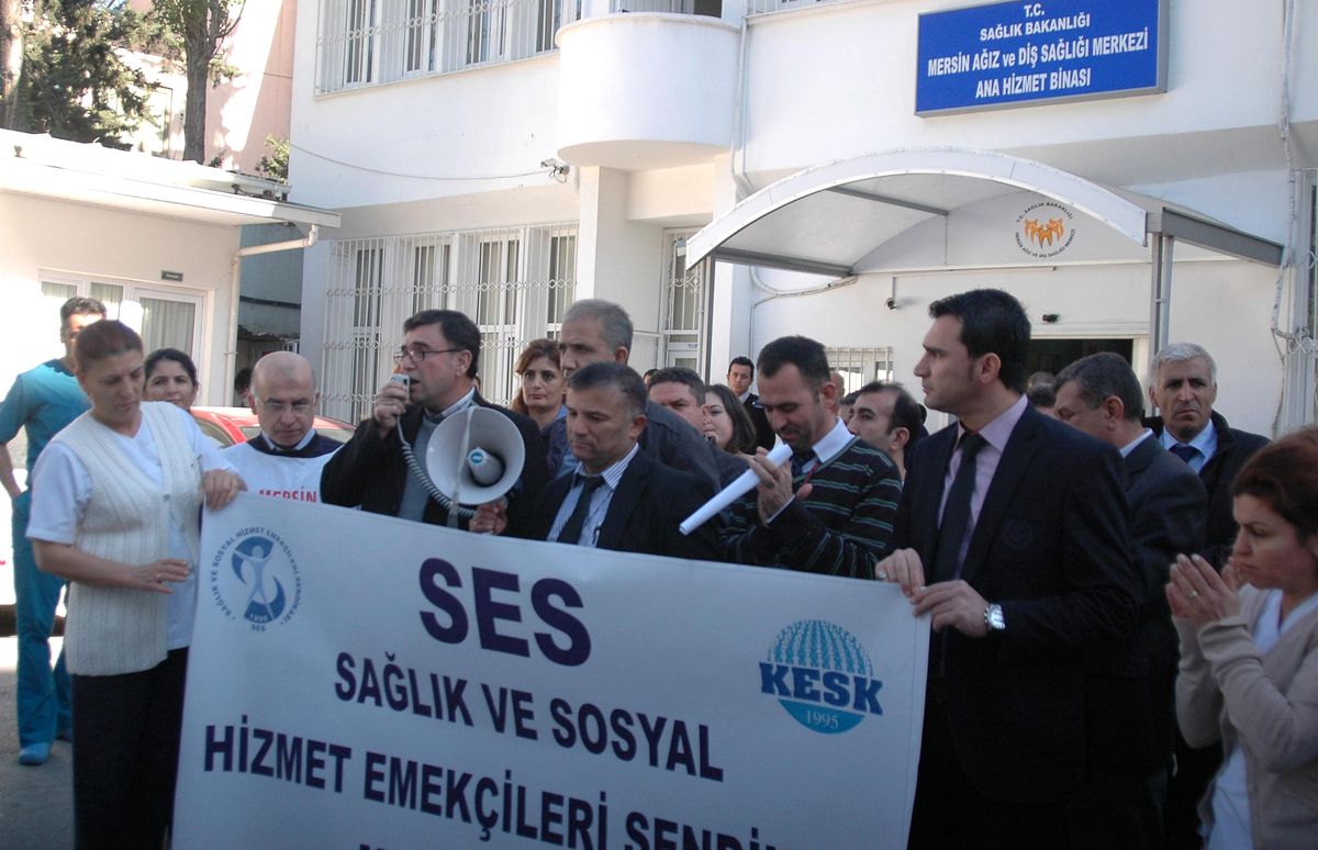 Ses, Sağlıkta Dönüşüm Programını Protesto Etti