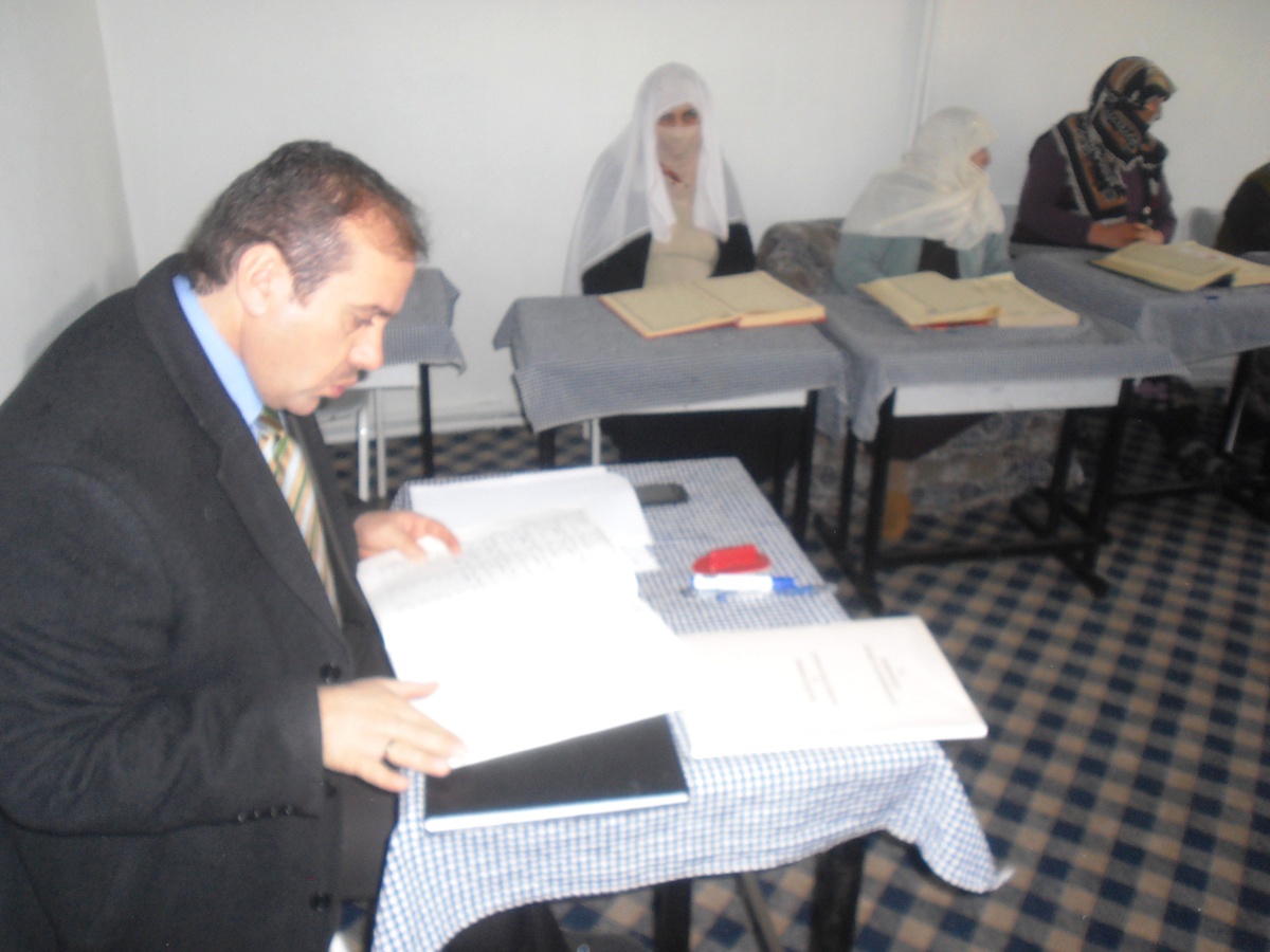 Tortum Müftüsü Büyük\'ten Kur\'an Kurslarına Ziyaret