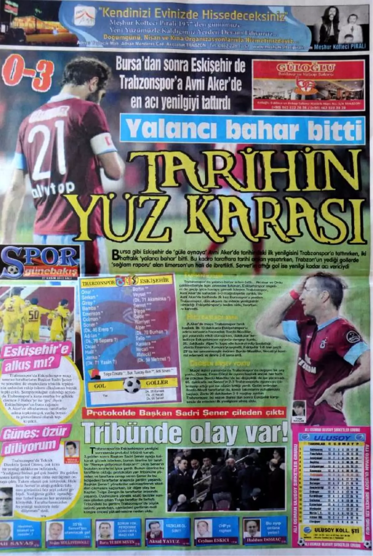 Trabzonspor\'un Kalesi Düştü