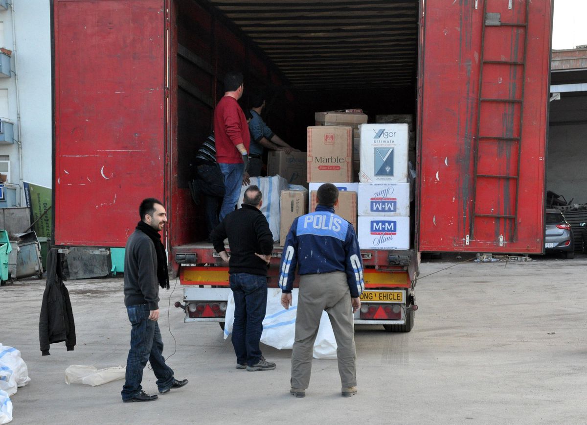 170 Bin Paket Kaçak Sigara Ele Geçirildi
