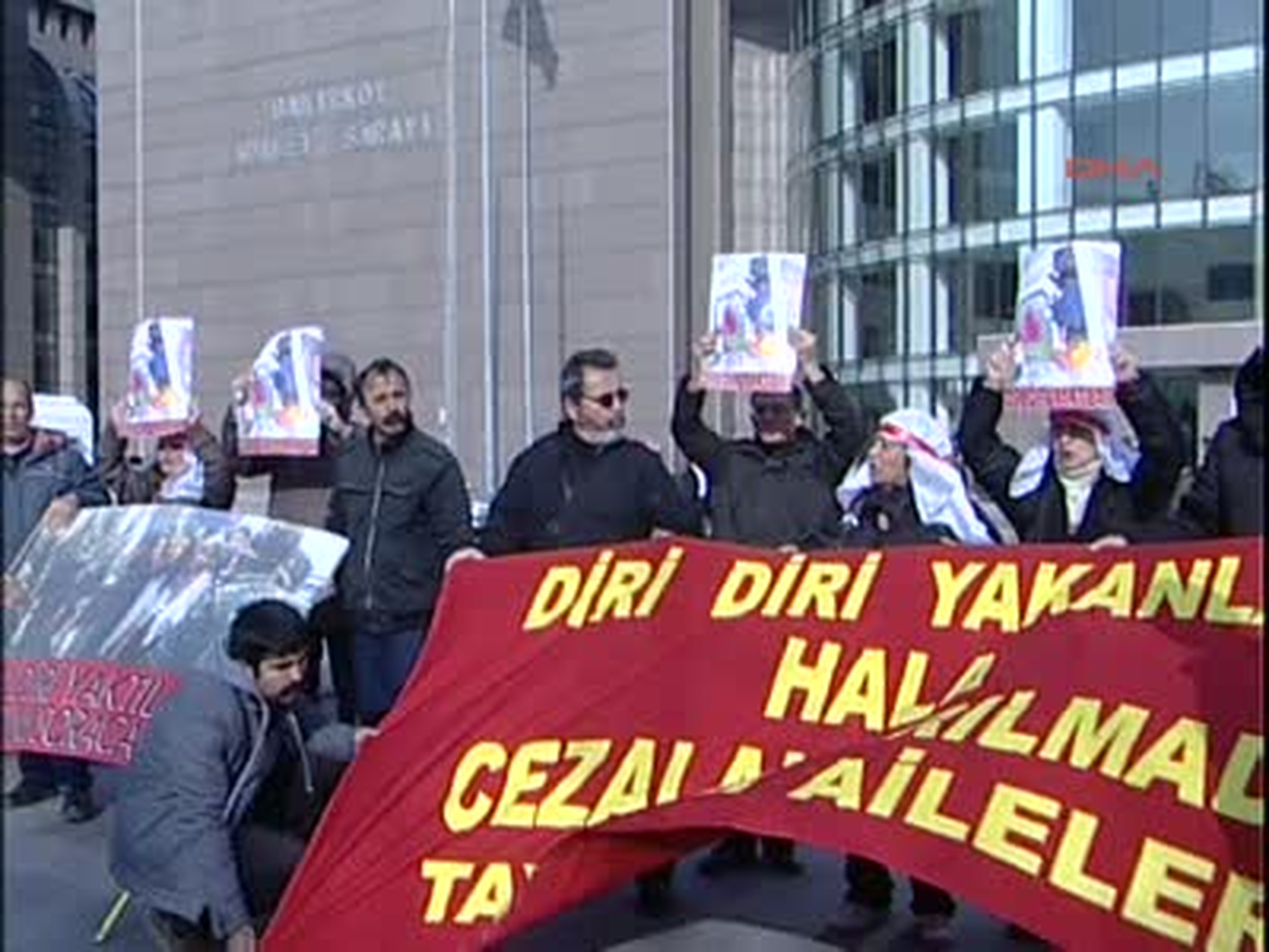 Adliye Önünde \'Hayata Dönüş\' Protestosu
