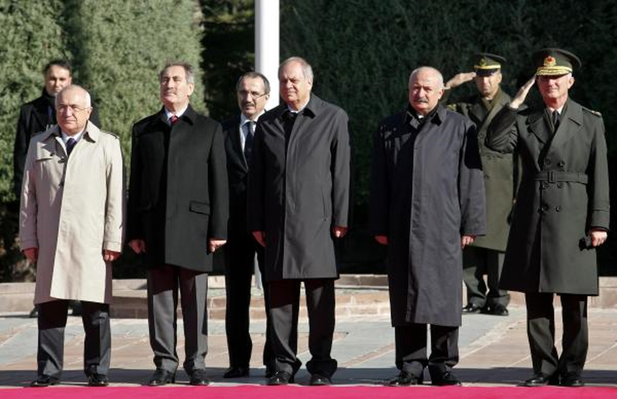 Bulgaristan Cumhurbaşkanı Plevneliev, Çankaya Köşkü\'nde