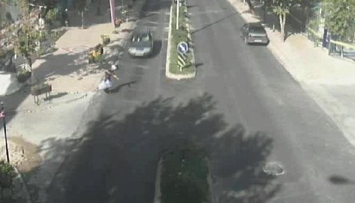 Edirne\'de Kazalar Mobese Kamerasında