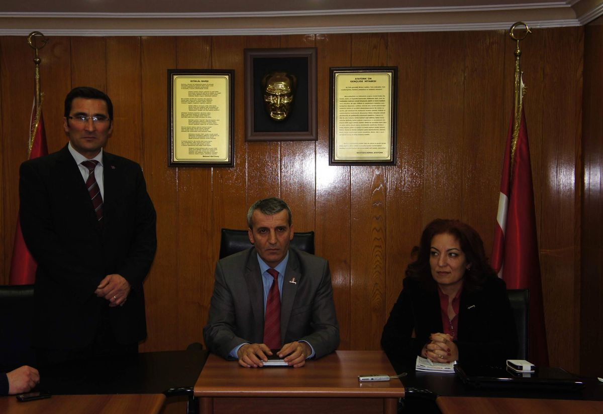 Eğitim İş Heyeti, Kastamonu\'da Okulları Gezdi