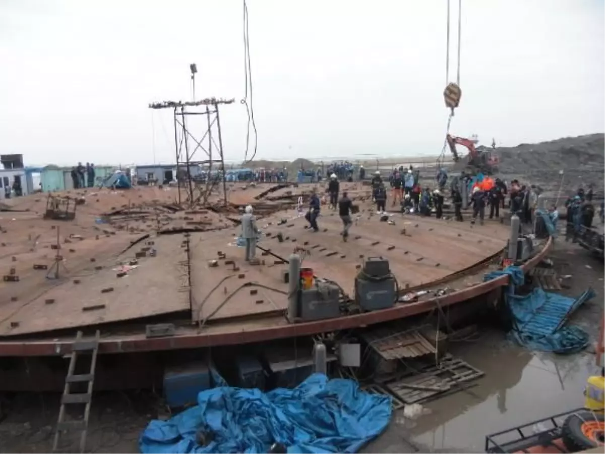 Eti Bakır Samsun İşletmesi\'ndeki Amonyak Tankı Kapağının Çökmesi