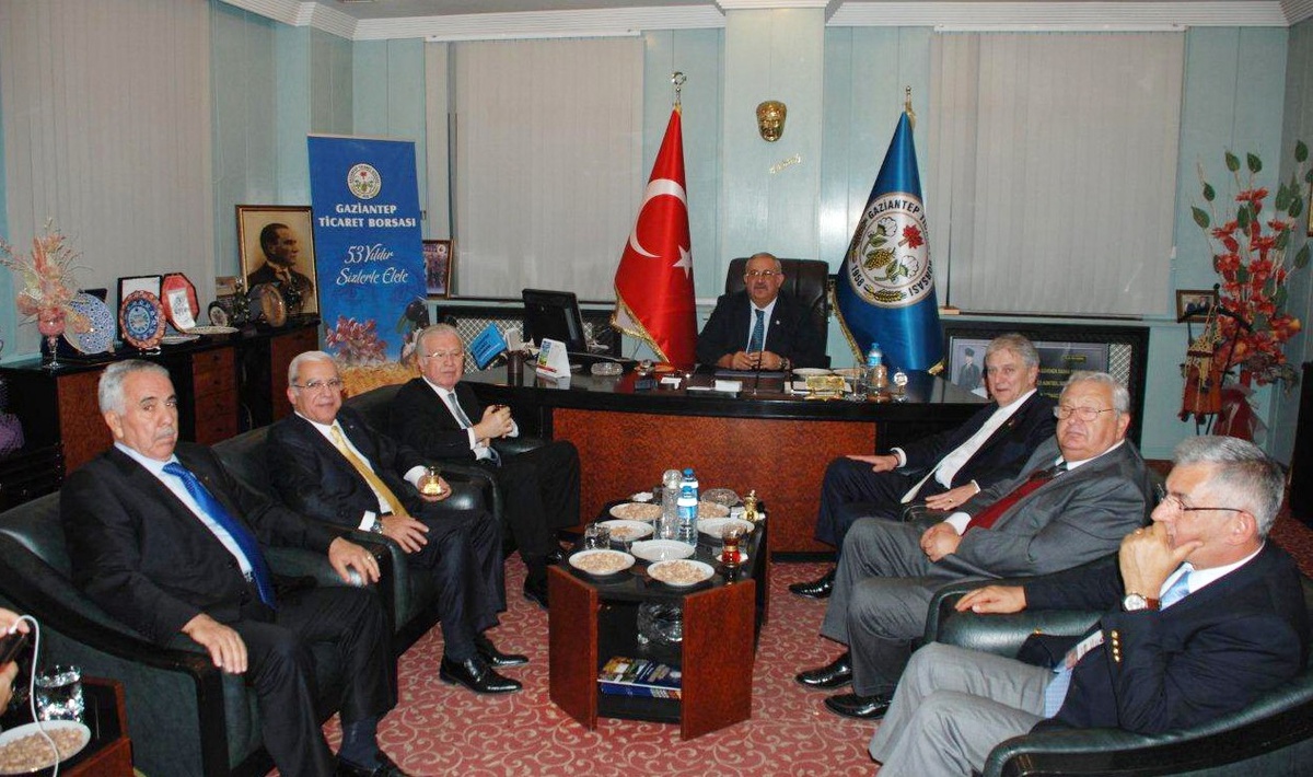 Gaziantep Ticaret Borsası\'na Ziyaret