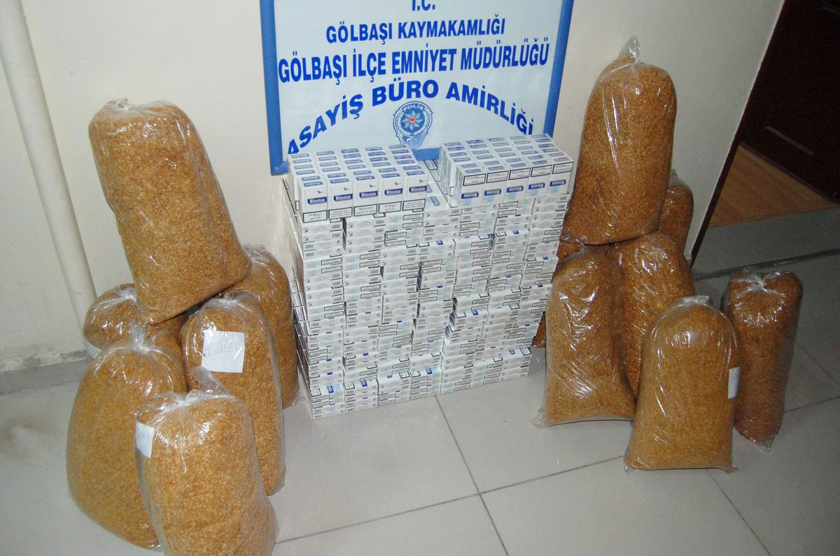 Gölbaşı Polisi Kaçakçılara Göz Açtırmıyor