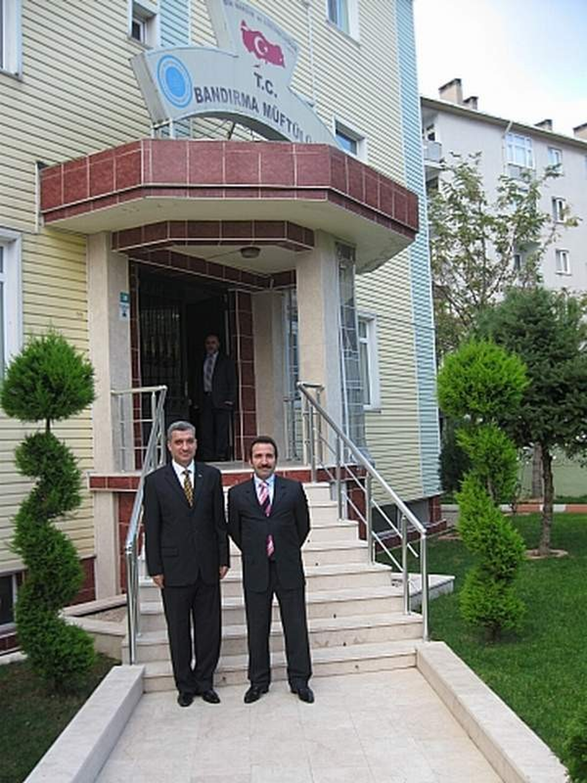Kaymakam Mantı\'dan Müftü Çetin\'e Ziyaret