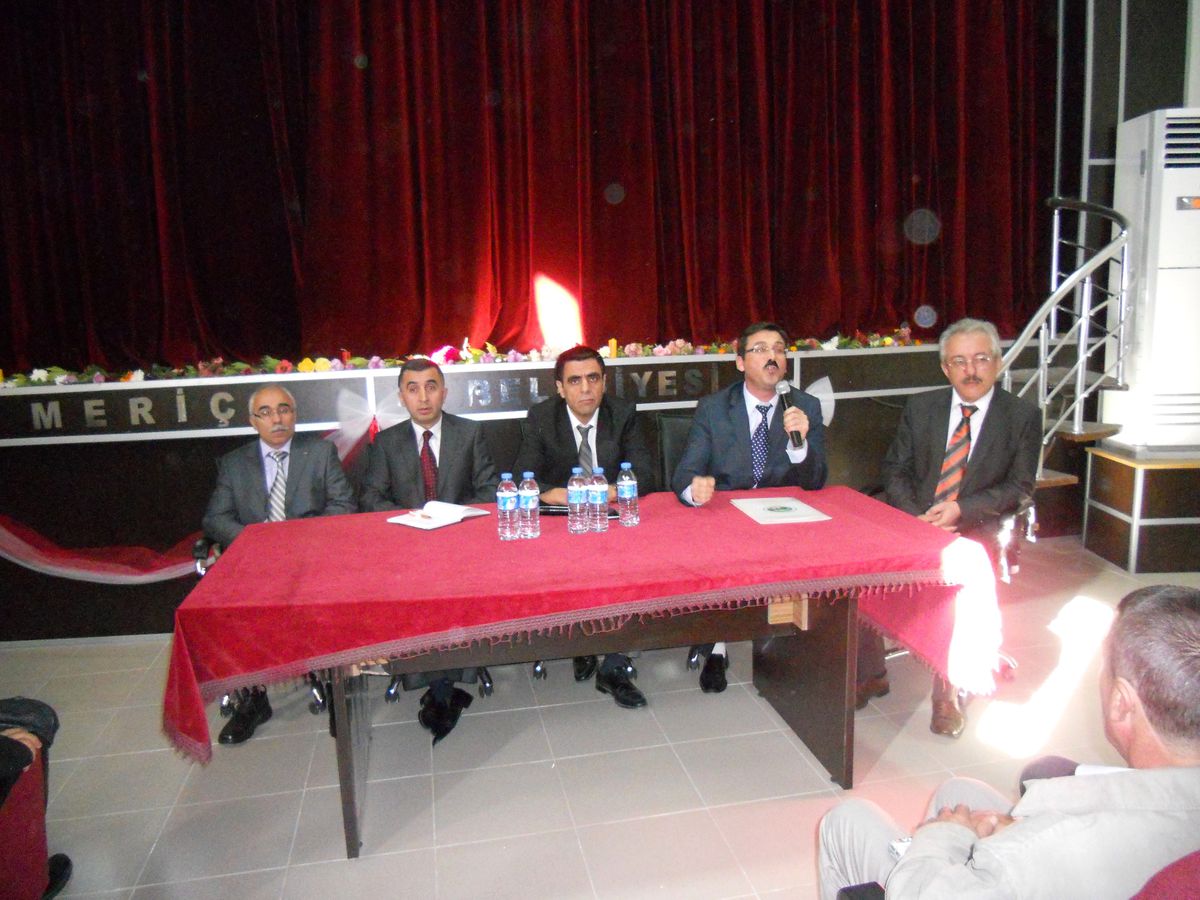 Meriç İlçesinde Arazi Toplulaştırma Toplantısı Yapıldı