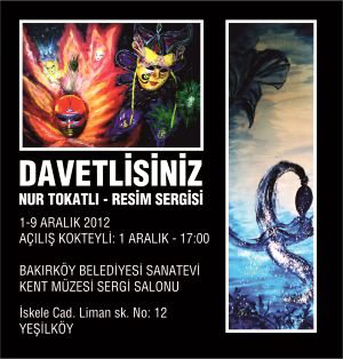 Nur Tokatlı\'nın Resim Sergisi Açılıyor