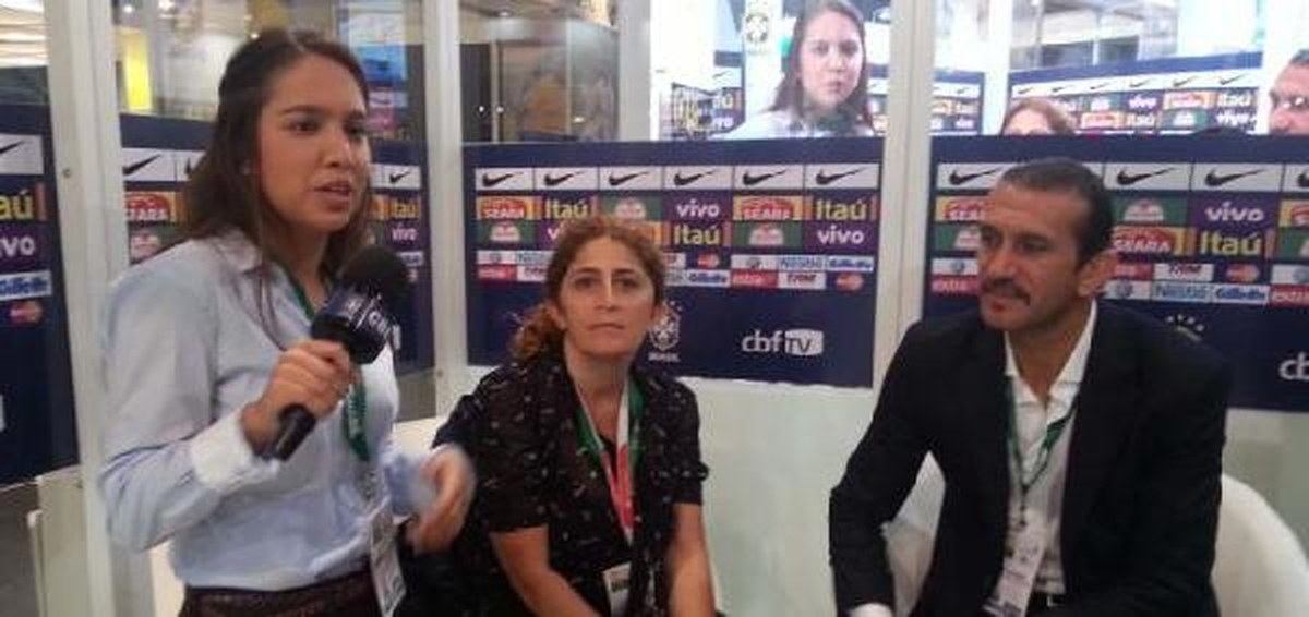 Rüştü Brezilya Futbol Federasyonu Televizyonu\'nda
