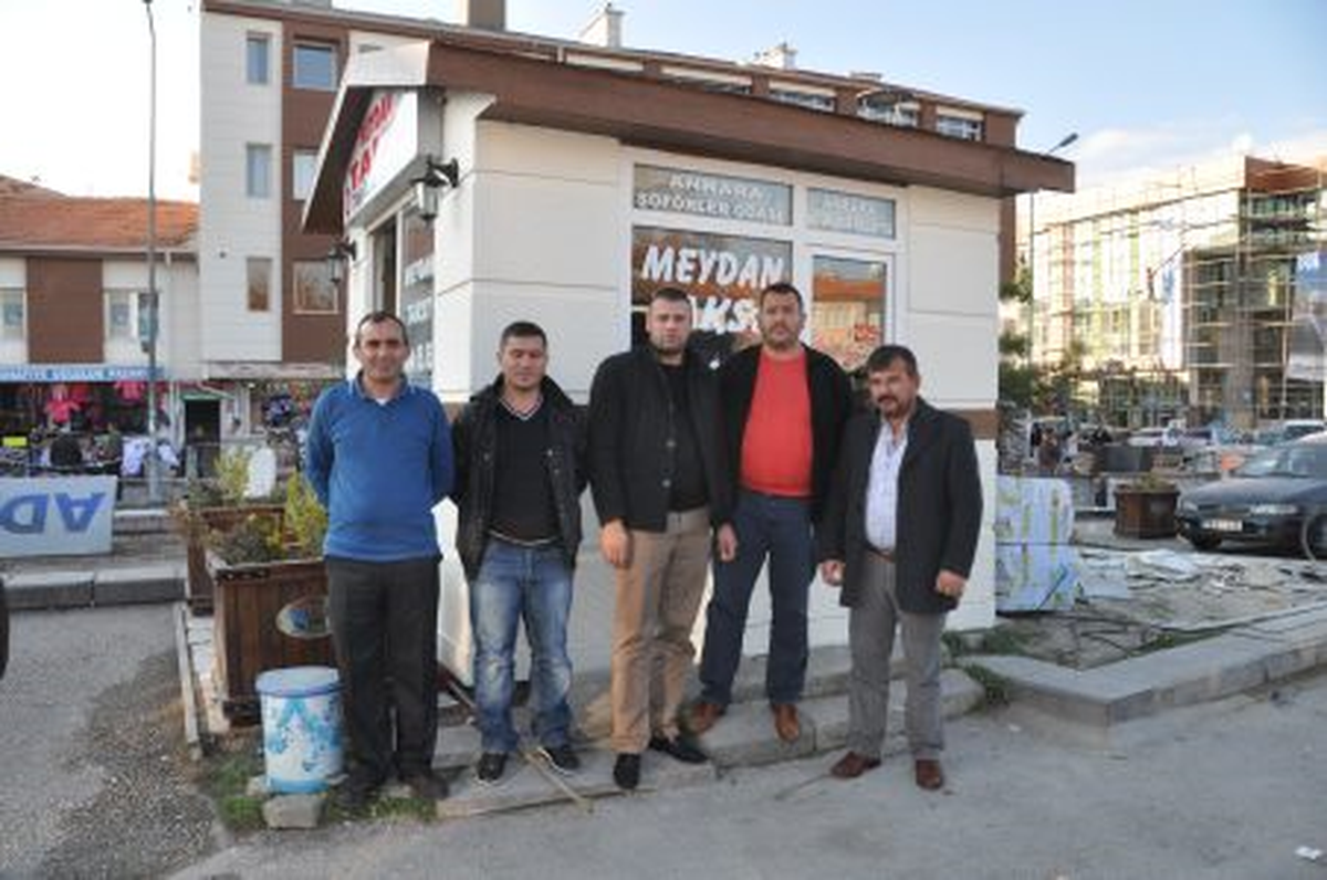 Taksi Durağına Dış Cephe