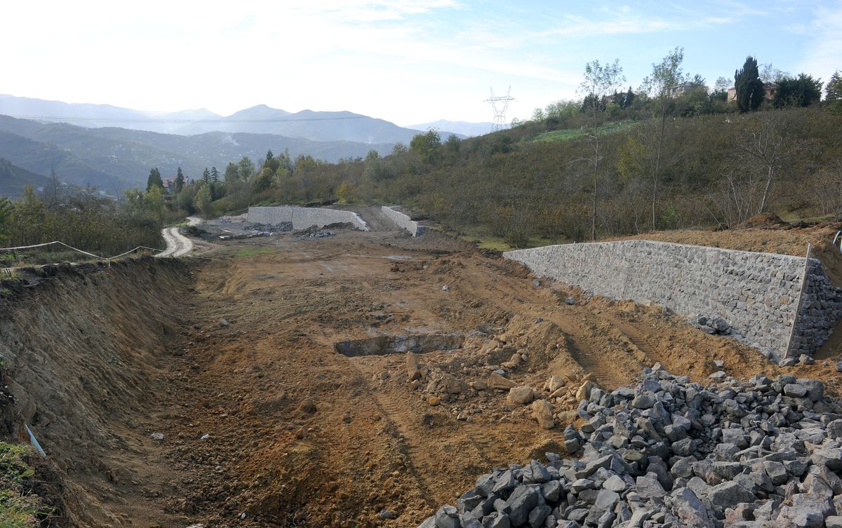 Trabzon\'da Yol Çalışmaları