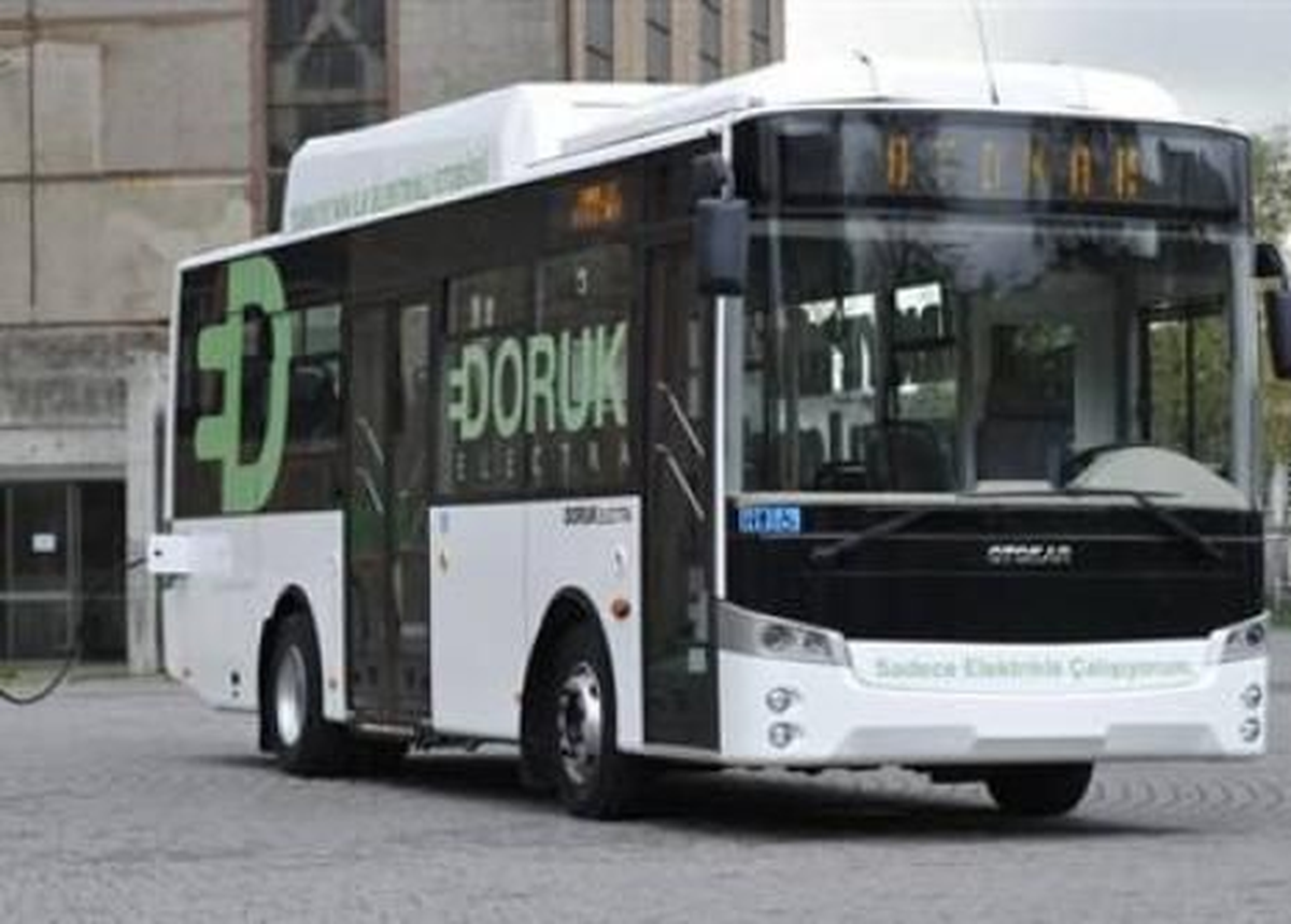 Türkiye\'nin İlk Elektrikli Otobüsü Doruk Electra Yollarda