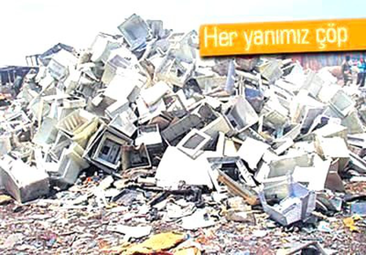 Yılda 539 Bin Ton E-atık Üretiyoruz