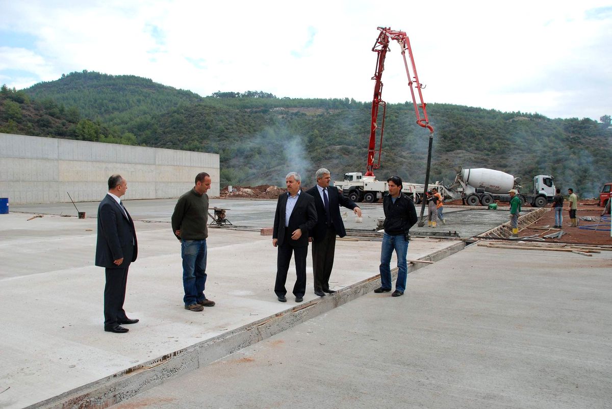 Başkan Çetinkaya, Biyogaz ve Kompost Tesisini İnceledi