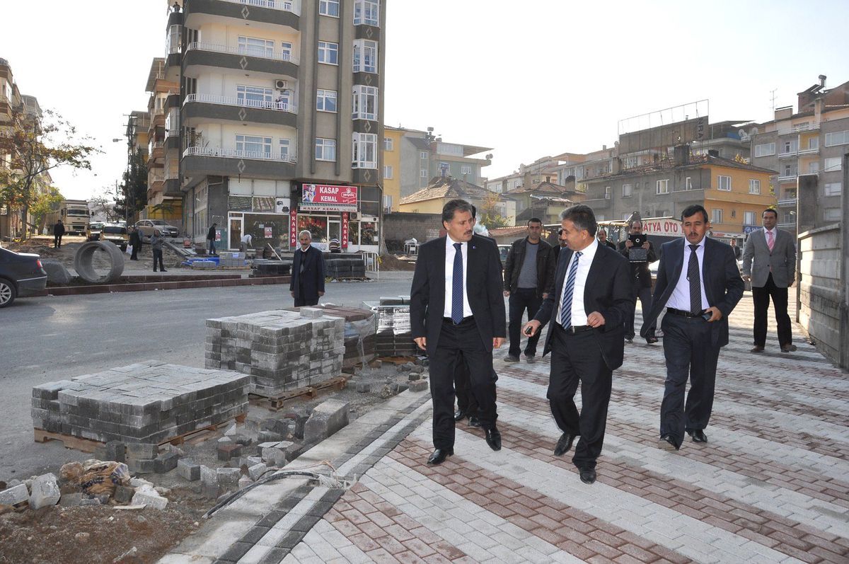Battalgazi Kavşağı\'nda Düzenlemeler Yapılıyor