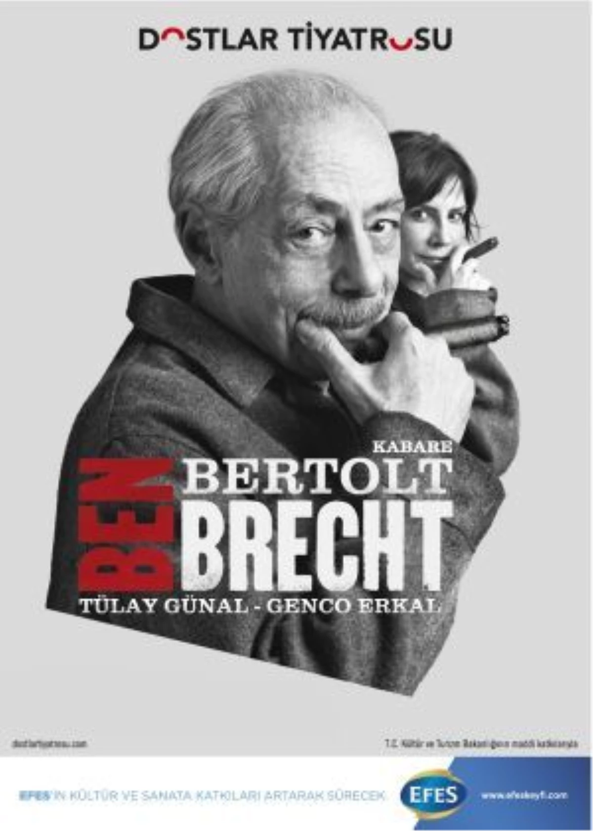 "Ben Bertolt Brecht" Kozyatağı Kültür Merkezi\'nde!
