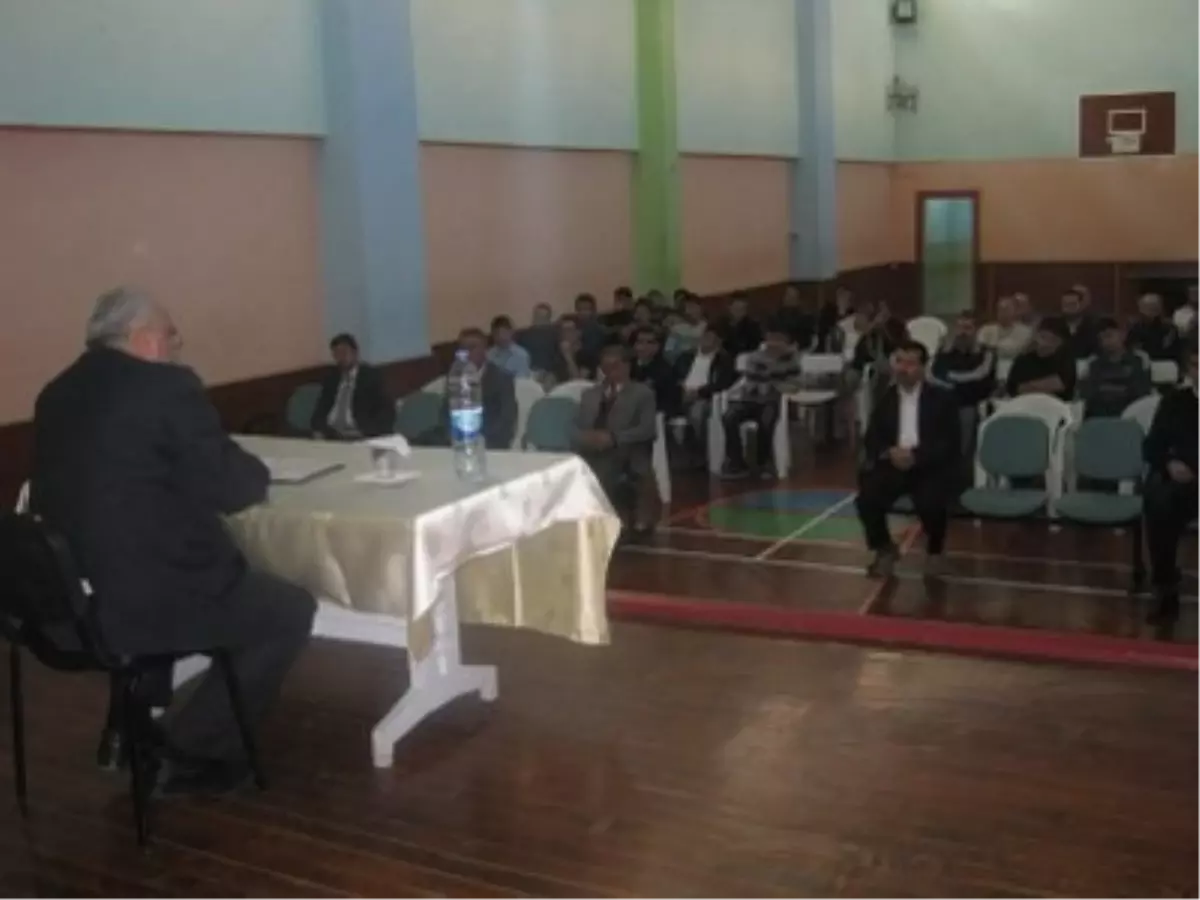 Cezaevinde Tutuklu ve Hükümlülere, Namaz Konuları Anlatıldı