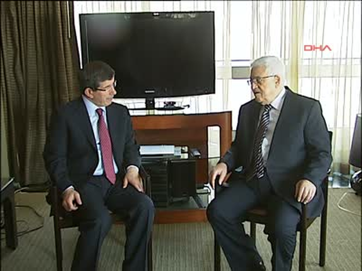 Davutoğlu, Filistin\'e Destek İçin New York\'ta