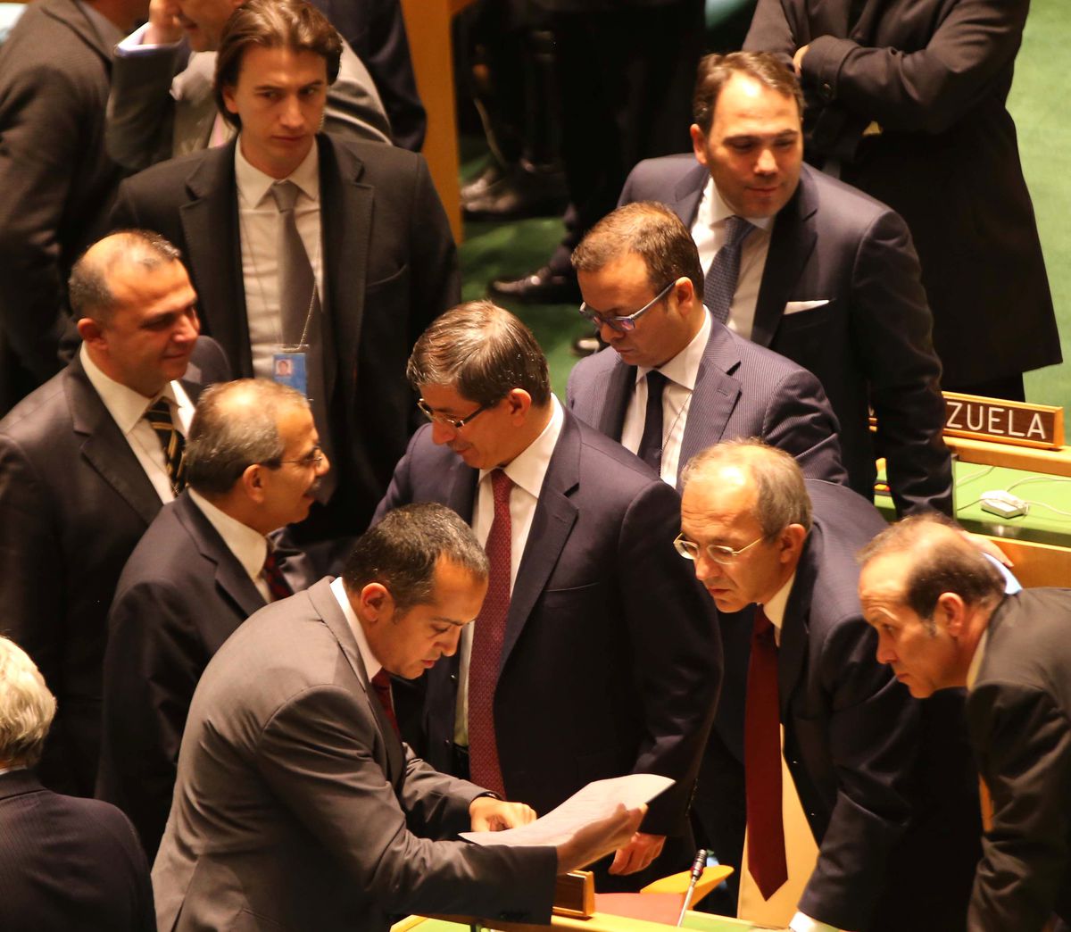 Dışişleri Bakanı Davutoğlu, BM\'de Filistin Toplantısına Katıldı
