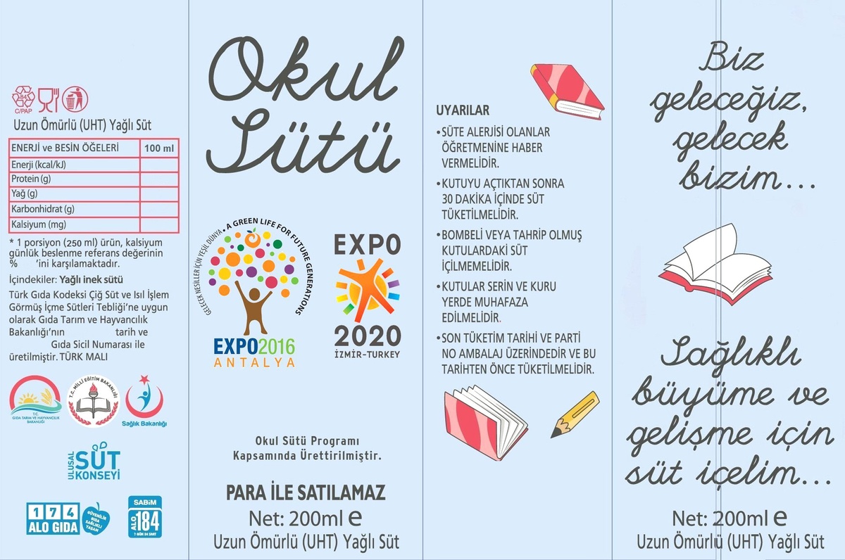 Gıda, Tarım ve Hayvancılık Bakanlığı\'nın Hayata Geçirdiği Okul Sütü Projesinin Yeni Öğretim...