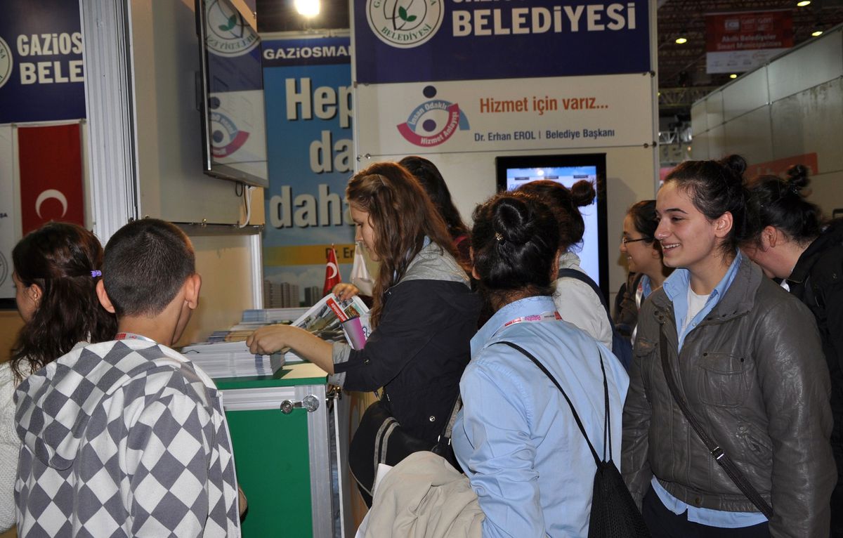 Gop Belediyesi "Cebıt Bilişim Eurasıa" Fuarı\'nda